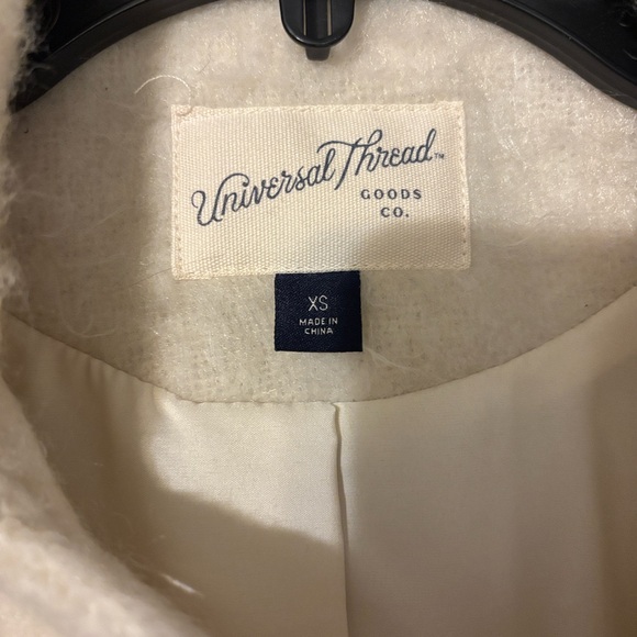 Universal Thread Off-White Wool Jacket - Picture 2 of 4